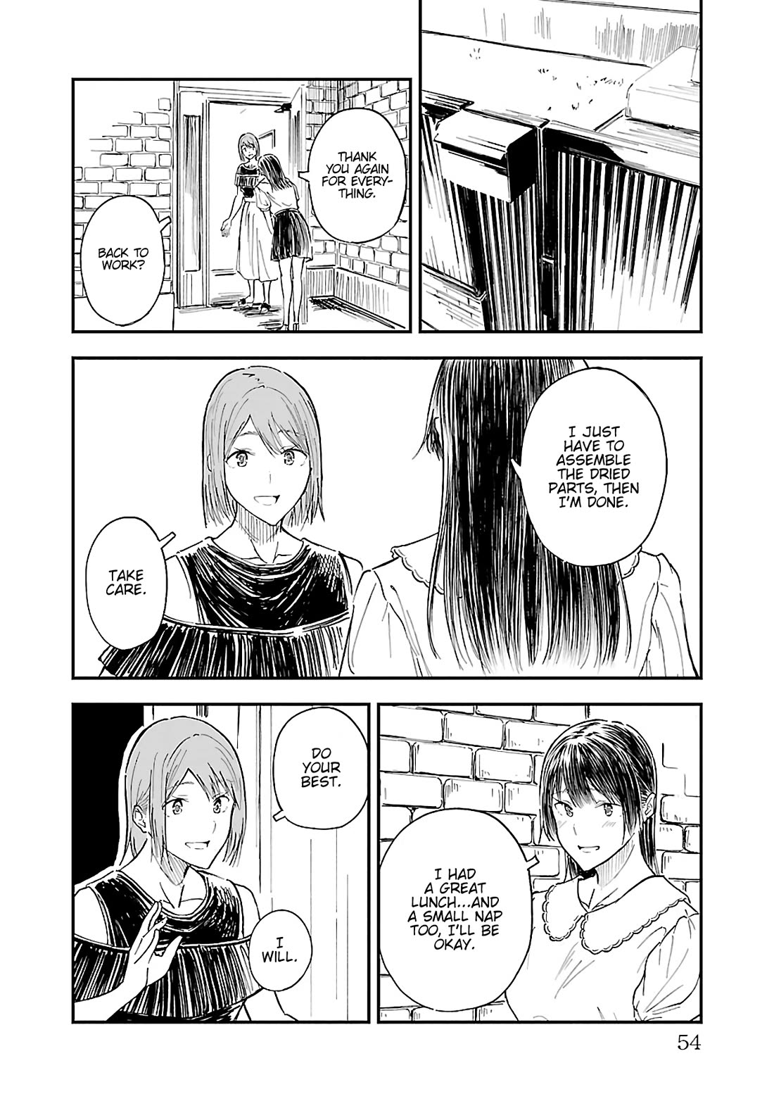 Kanmuri-san's Watch Workshop Chapter 14 page 28 - Chapter 14: Do you feel a bit better?