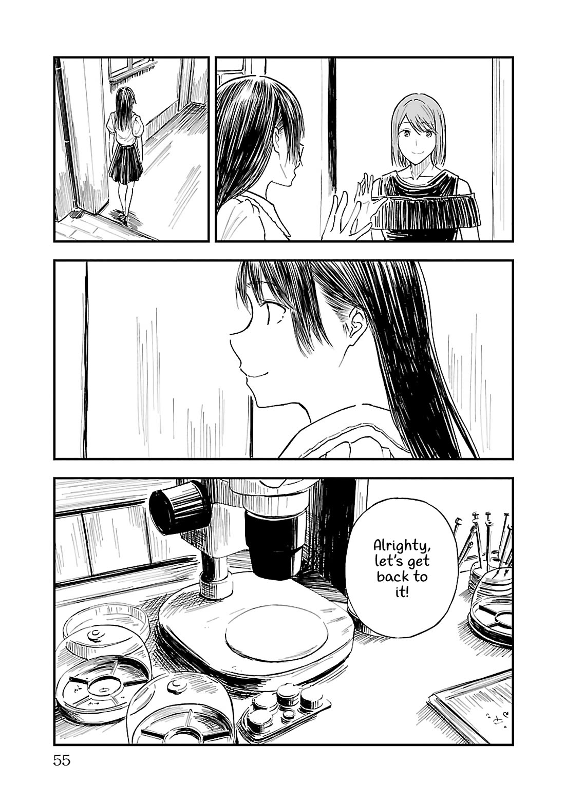 Kanmuri-san's Watch Workshop Chapter 14 page 29 - Chapter 14: Do you feel a bit better?