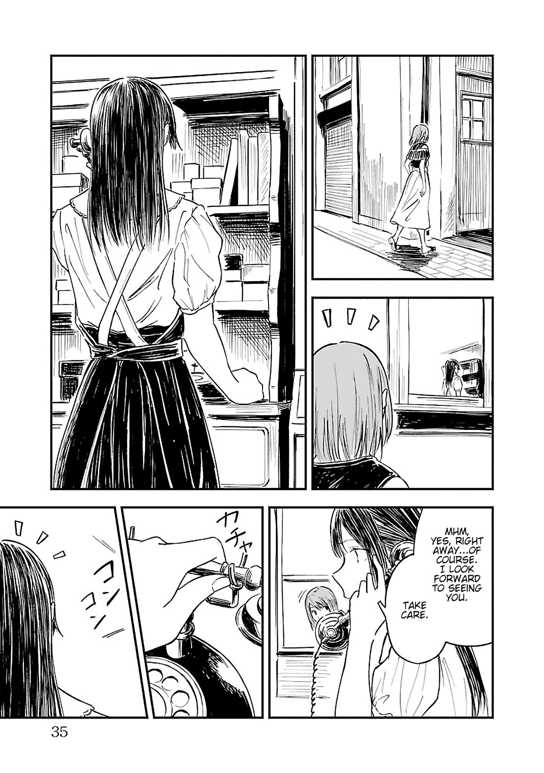 Kanmuri-san's Watch Workshop Chapter 14 page 9 - Chapter 14: Do you feel a bit better?