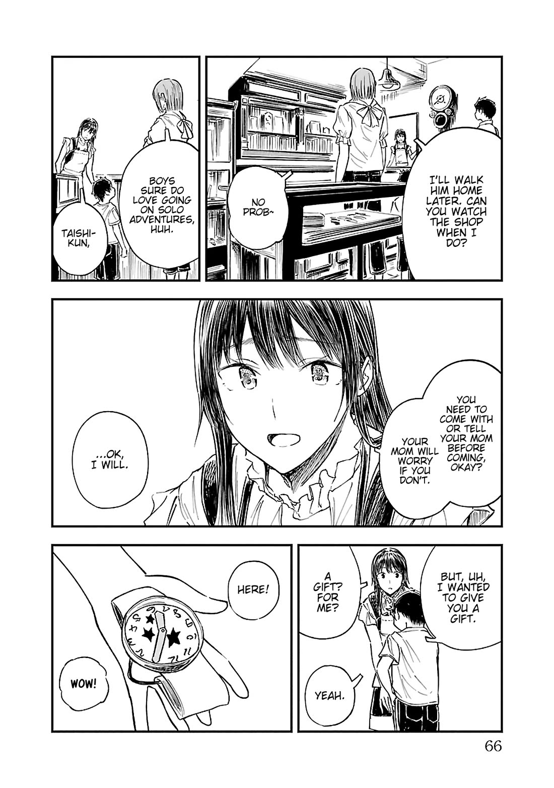Kanmuri-san's Watch Workshop Chapter 15 page 10 - Chapter 15: Was that good enough...?