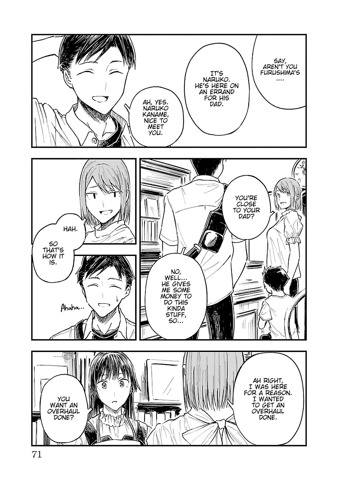 Kanmuri-san's Watch Workshop Chapter 15 page 15 - Chapter 15: Was that good enough...?