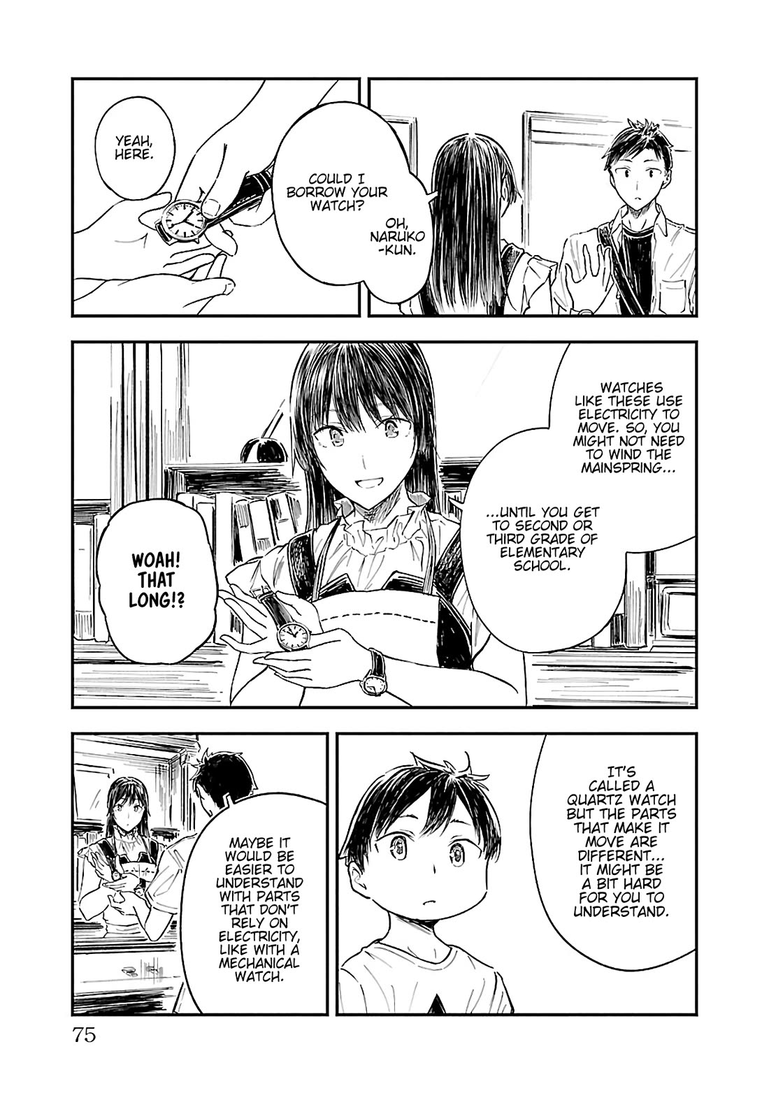 Kanmuri-san's Watch Workshop Chapter 15 page 19 - Chapter 15: Was that good enough...?
