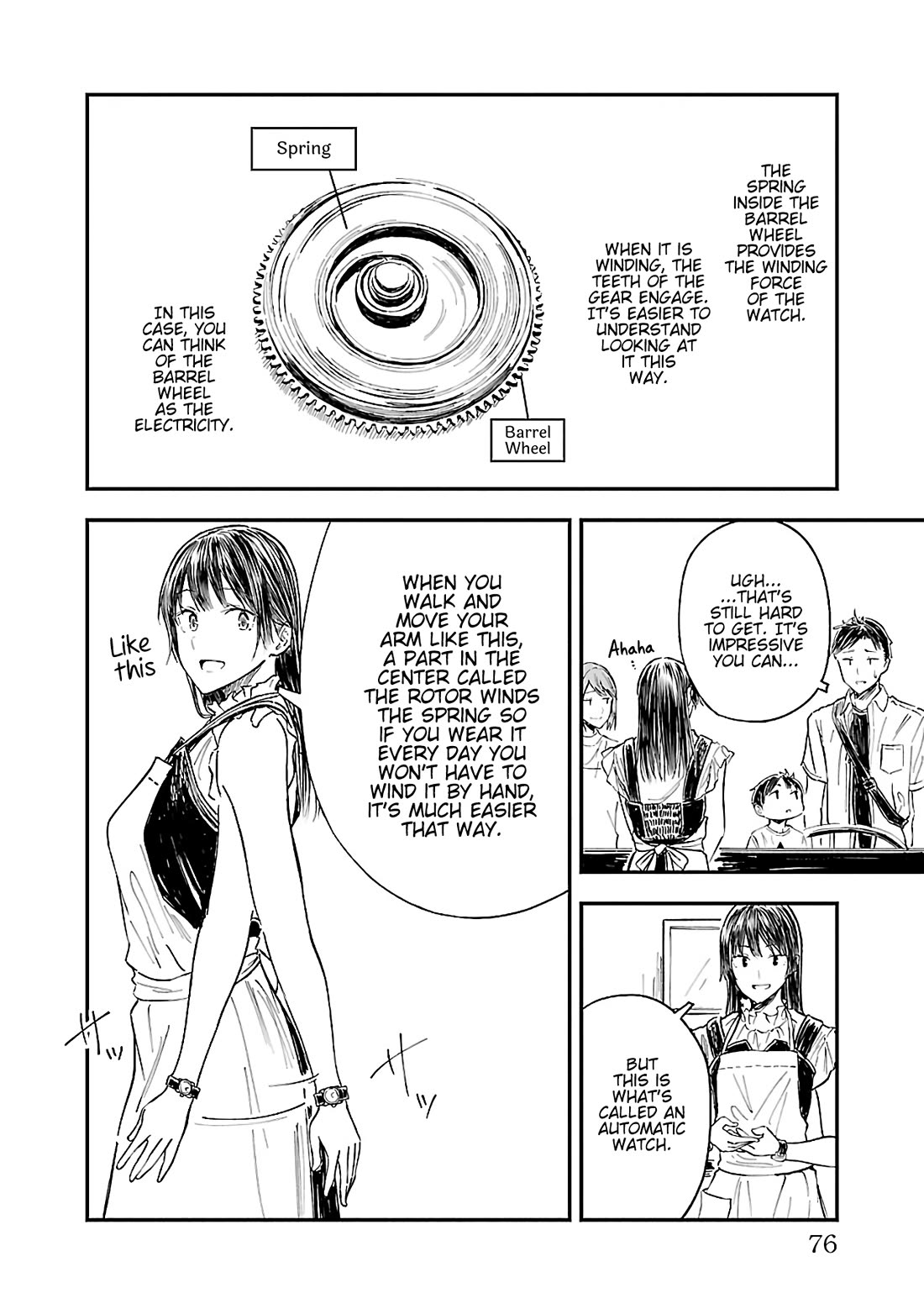 Kanmuri-san's Watch Workshop Chapter 15 page 20 - Chapter 15: Was that good enough...?
