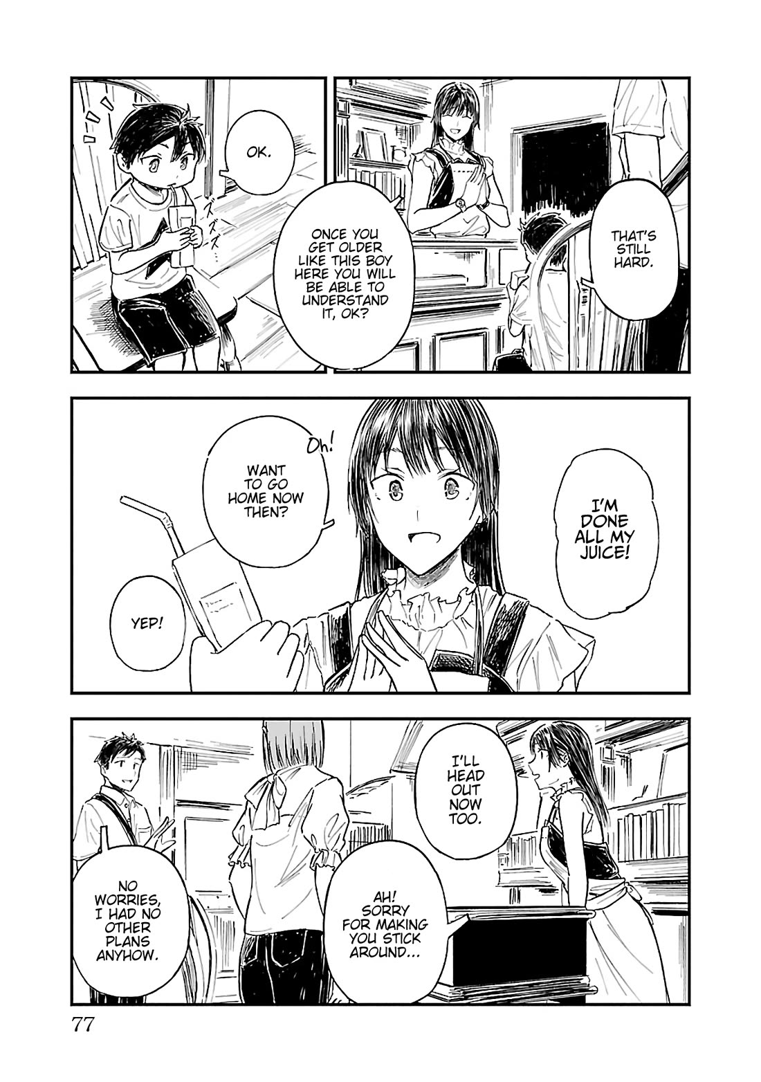 Kanmuri-san's Watch Workshop Chapter 15 page 21 - Chapter 15: Was that good enough...?