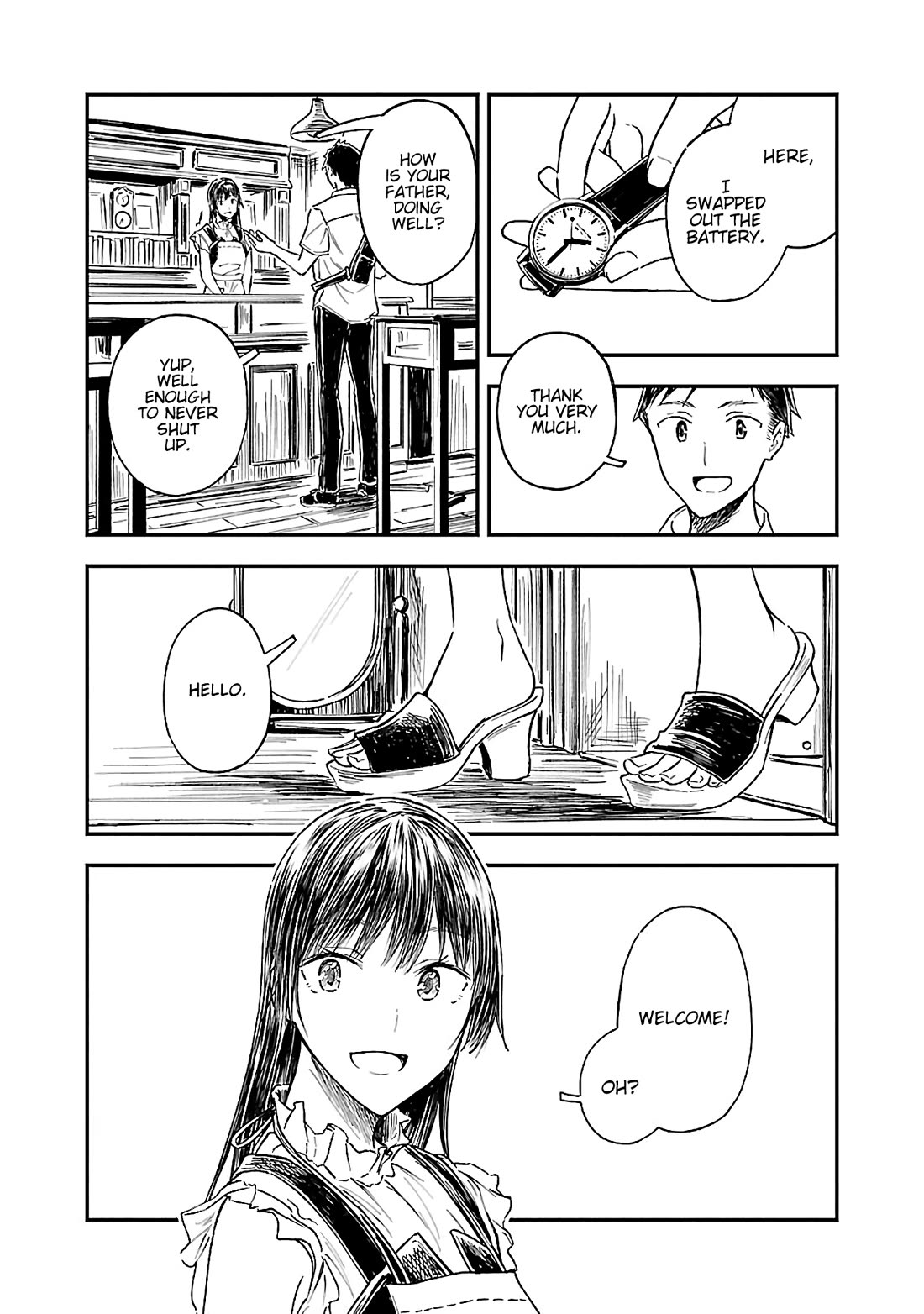 Kanmuri-san's Watch Workshop Chapter 15 page 7 - Chapter 15: Was that good enough...?