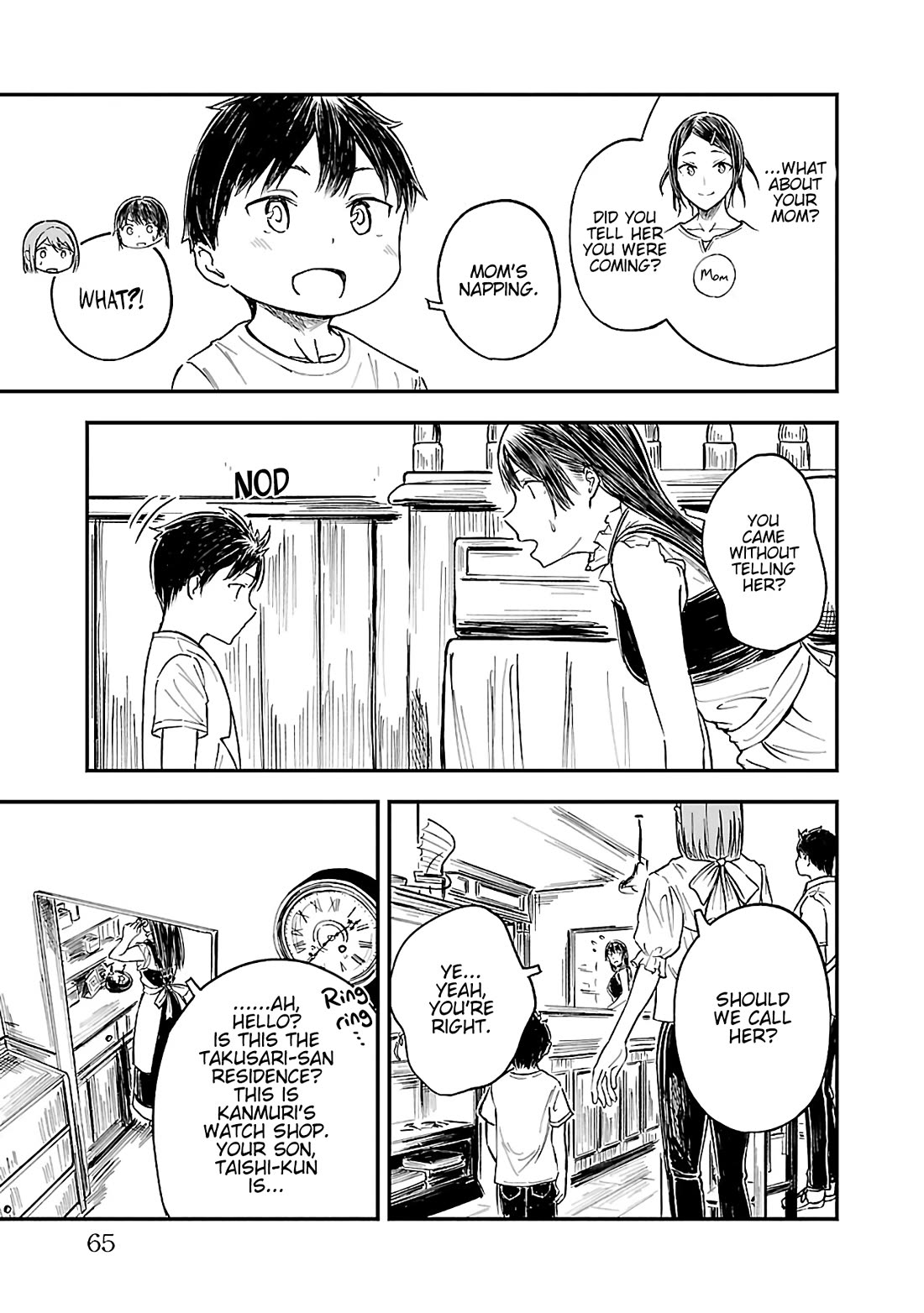 Kanmuri-san's Watch Workshop Chapter 15 page 9 - Chapter 15: Was that good enough...?