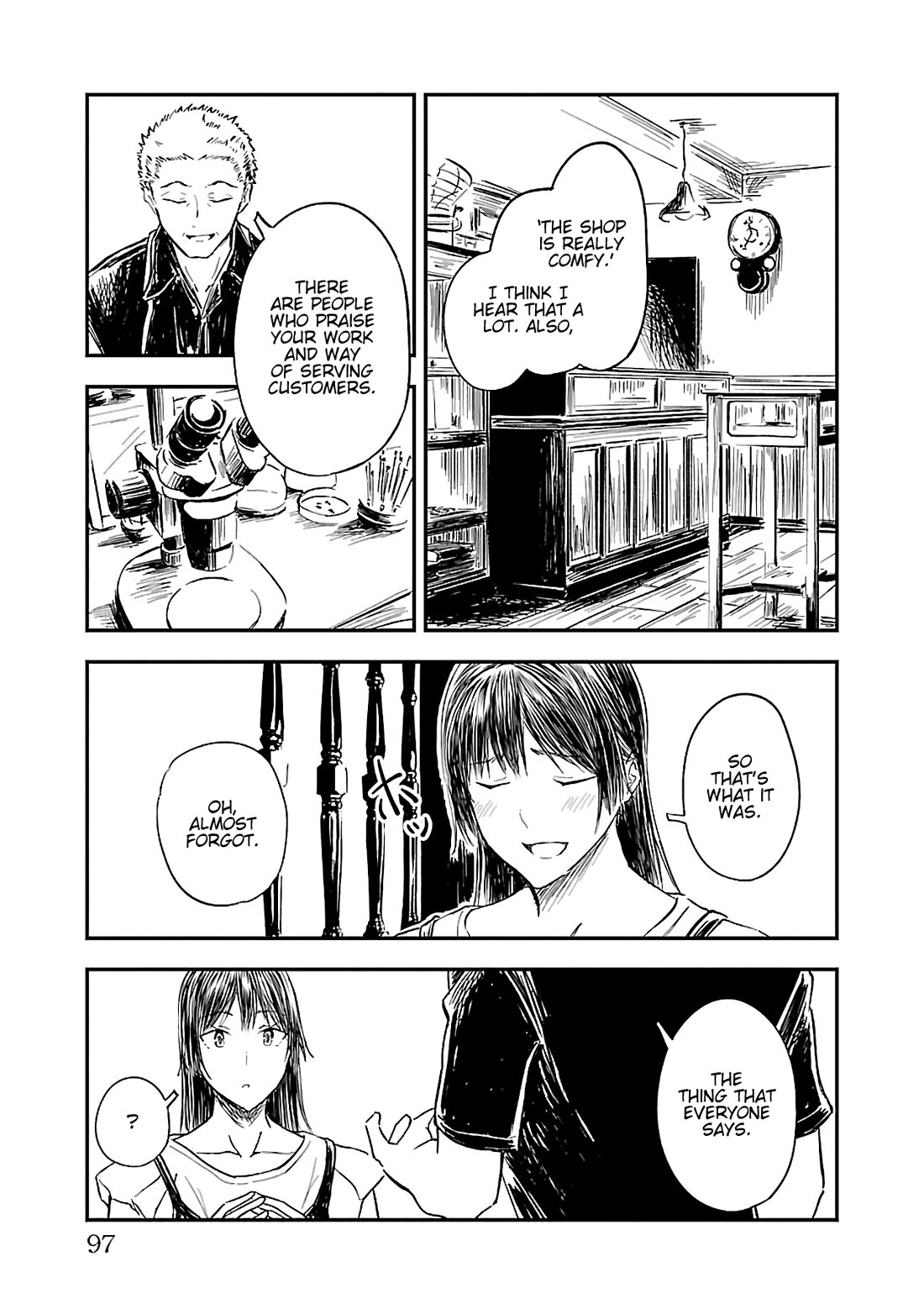 Kanmuri-san's Watch Workshop Chapter 16 page 17 - Chapter 16: Huhh, no way...