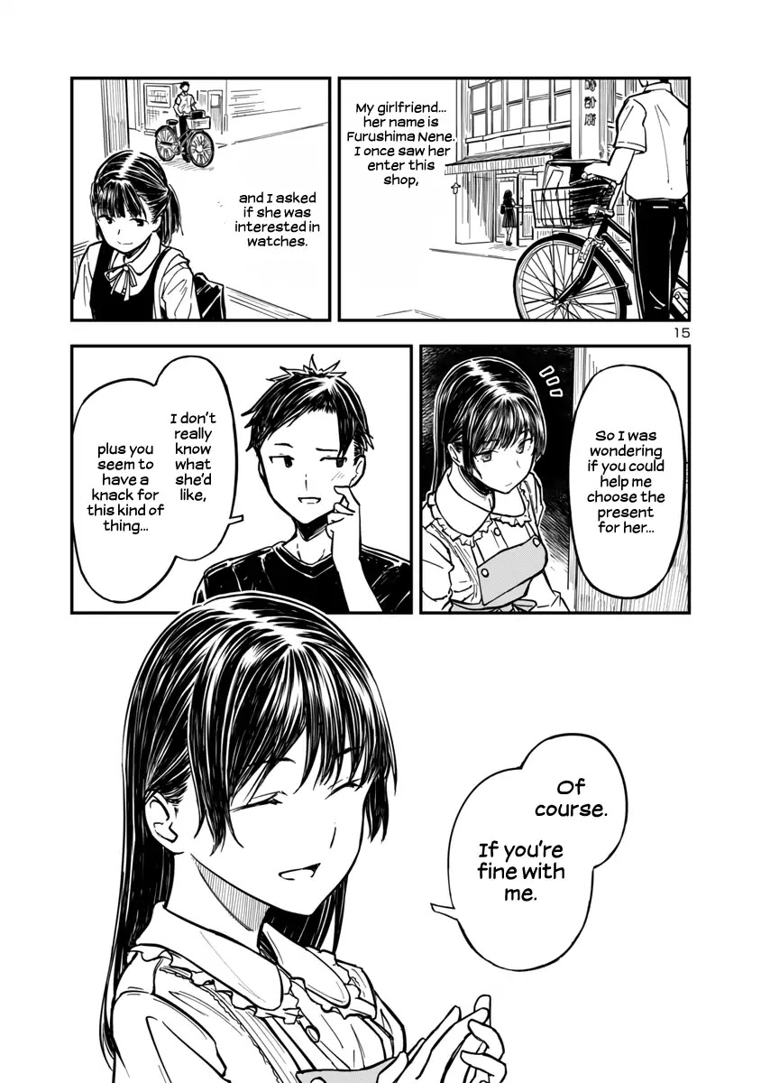 Kanmuri-san's Watch Workshop Chapter 2 page 15 - Chapter 2: Leave it to Kanmuri-san