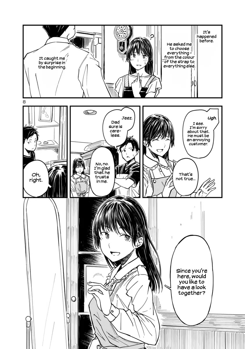 Kanmuri-san's Watch Workshop Chapter 2 page 8 - Chapter 2: Leave it to Kanmuri-san
