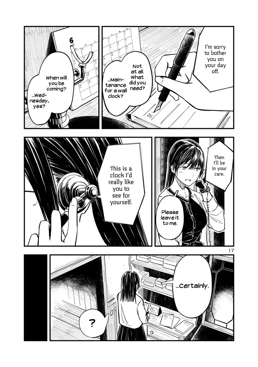 Kanmuri-san's Watch Workshop Chapter 3 page 17 - Chapter 3: A Token of Gratitude