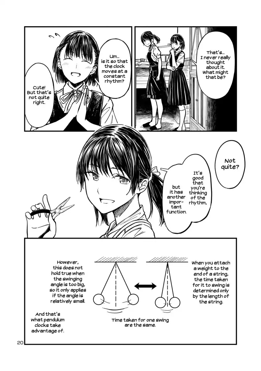 Kanmuri-san's Watch Workshop Chapter 3 page 20 - Chapter 3: A Token of Gratitude