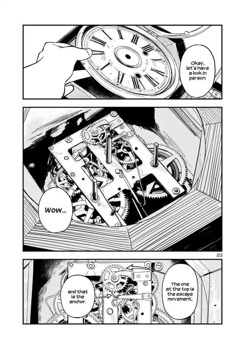 Kanmuri-san's Watch Workshop Chapter 3 page 23 - Chapter 3: A Token of Gratitude
