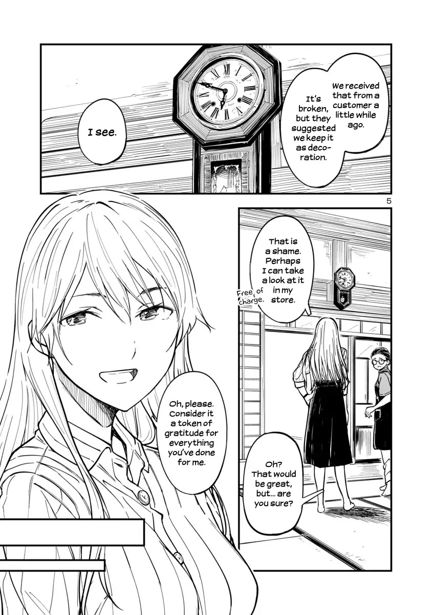 Kanmuri-san's Watch Workshop Chapter 3 page 5 - Chapter 3: A Token of Gratitude