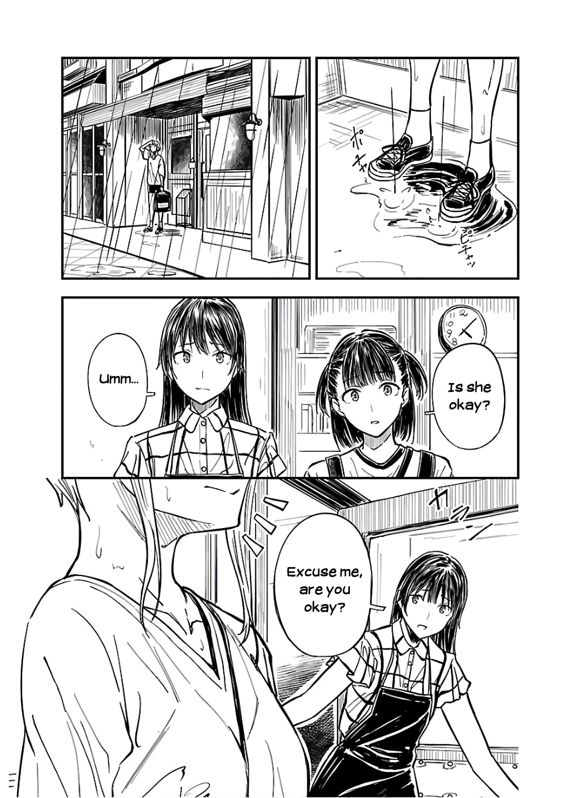 Kanmuri-san's Watch Workshop Chapter 4 page 5 - Chapter 4: The Water Has Got In