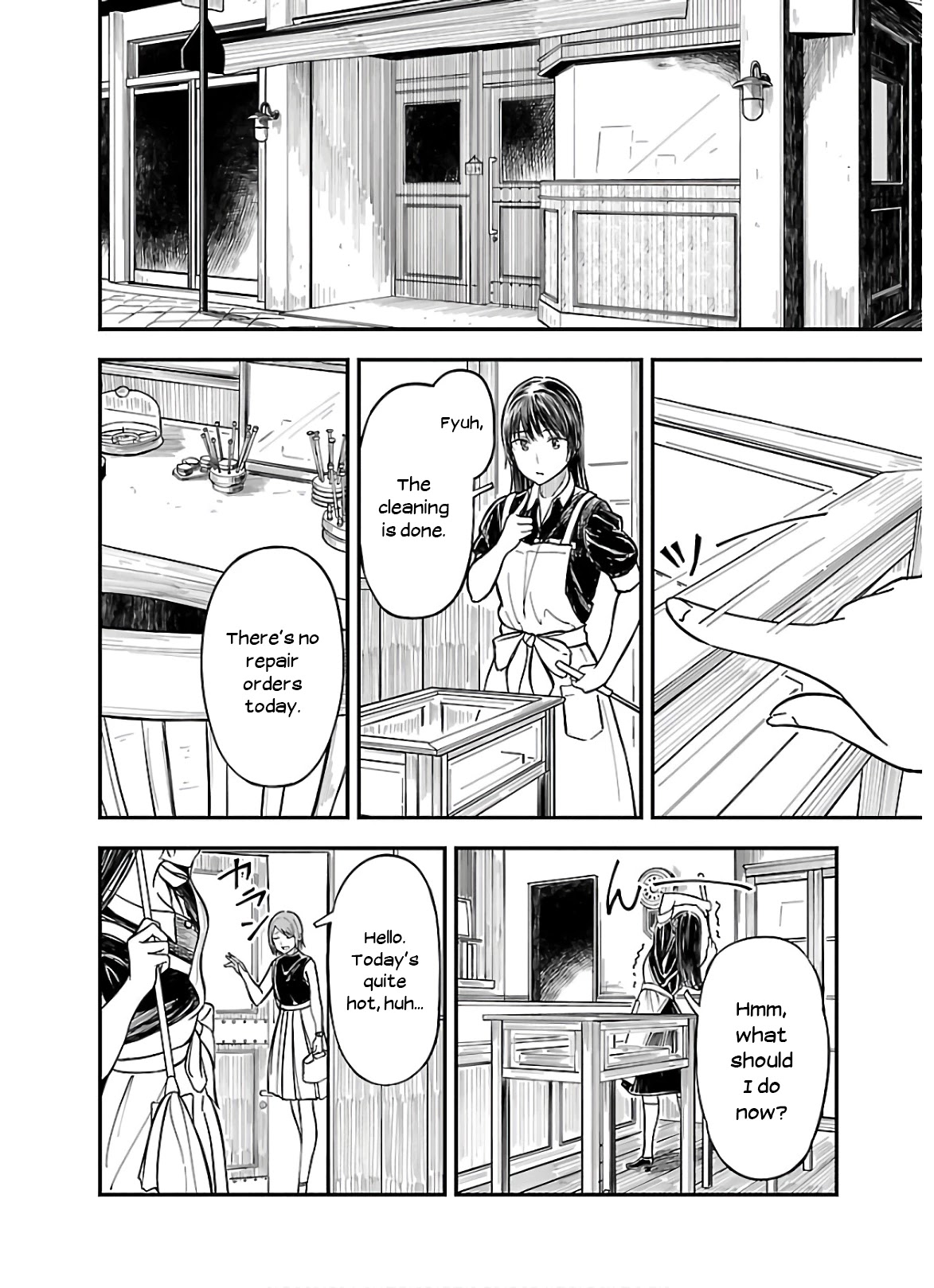 Kanmuri-san's Watch Workshop Chapter 6 page 20 - Chapter 6: Yukie's Memory - Part 2