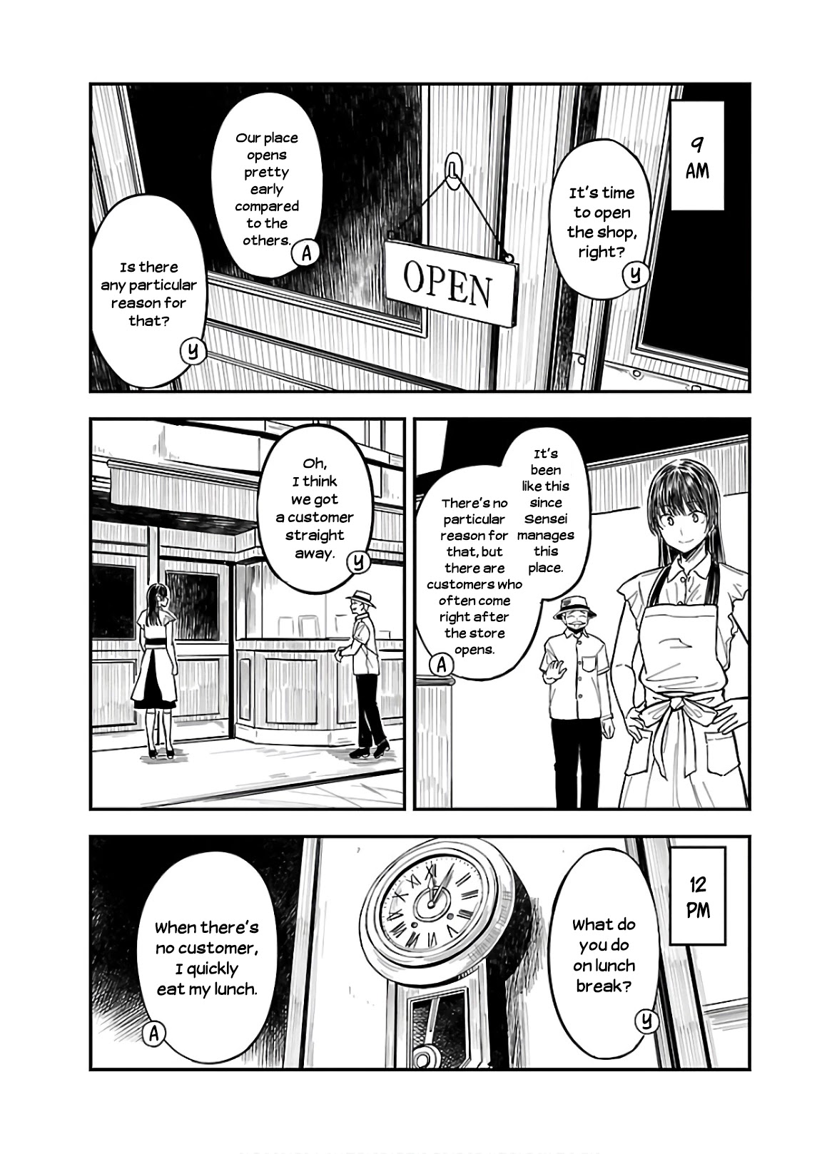 Kanmuri-san's Watch Workshop Chapter 6 page 27 - Chapter 6: Yukie's Memory - Part 2