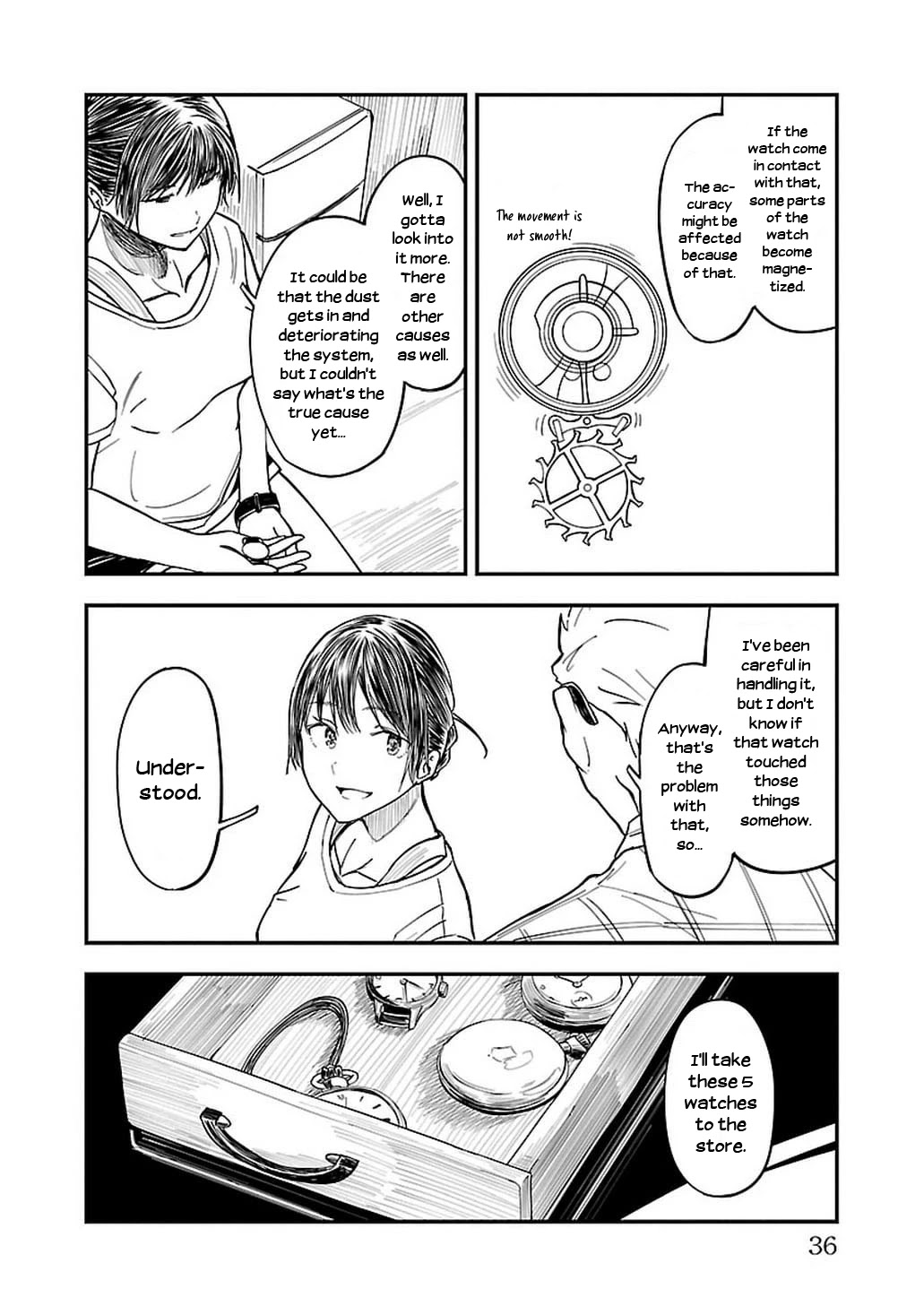 Kanmuri-san's Watch Workshop Chapter 8 page 12 - Chapter 8: The Memories of The Two of Us