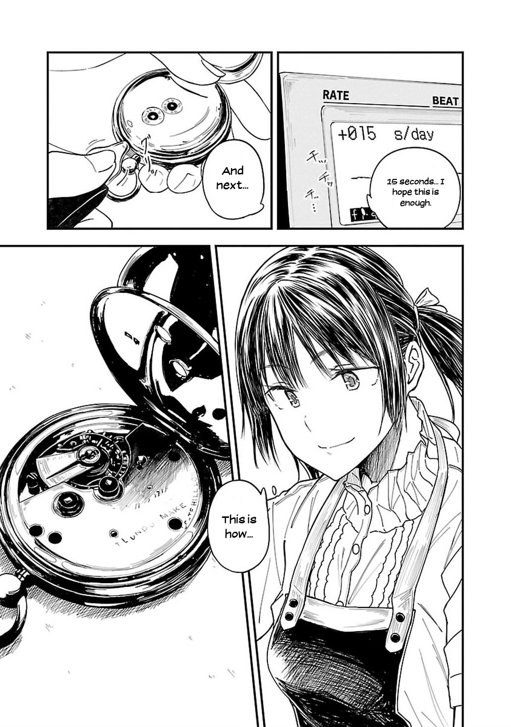 Kanmuri-san's Watch Workshop Chapter 8 page 19 - Chapter 8: The Memories of The Two of Us