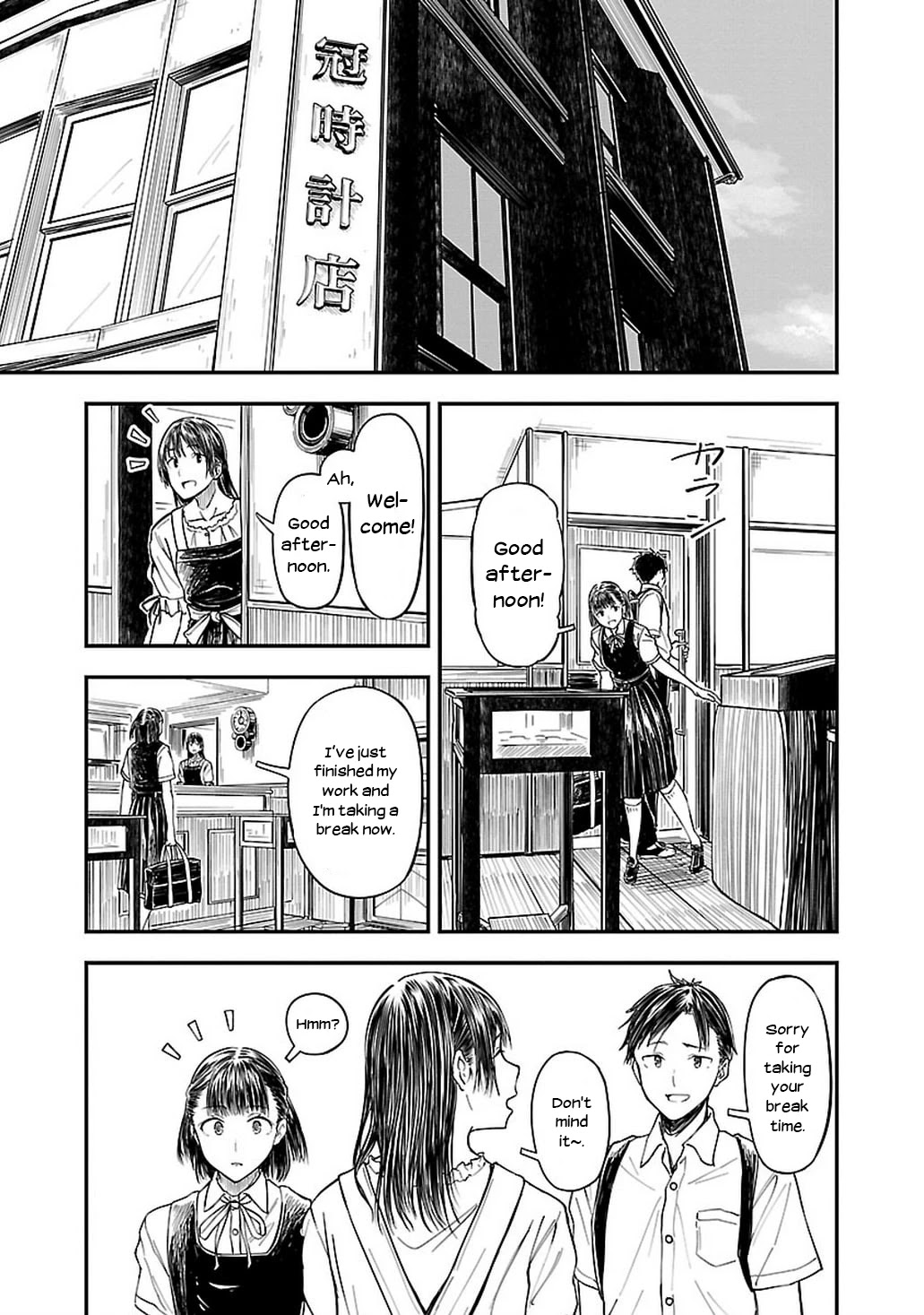Kanmuri-san's Watch Workshop Chapter 8 page 21 - Chapter 8: The Memories of The Two of Us