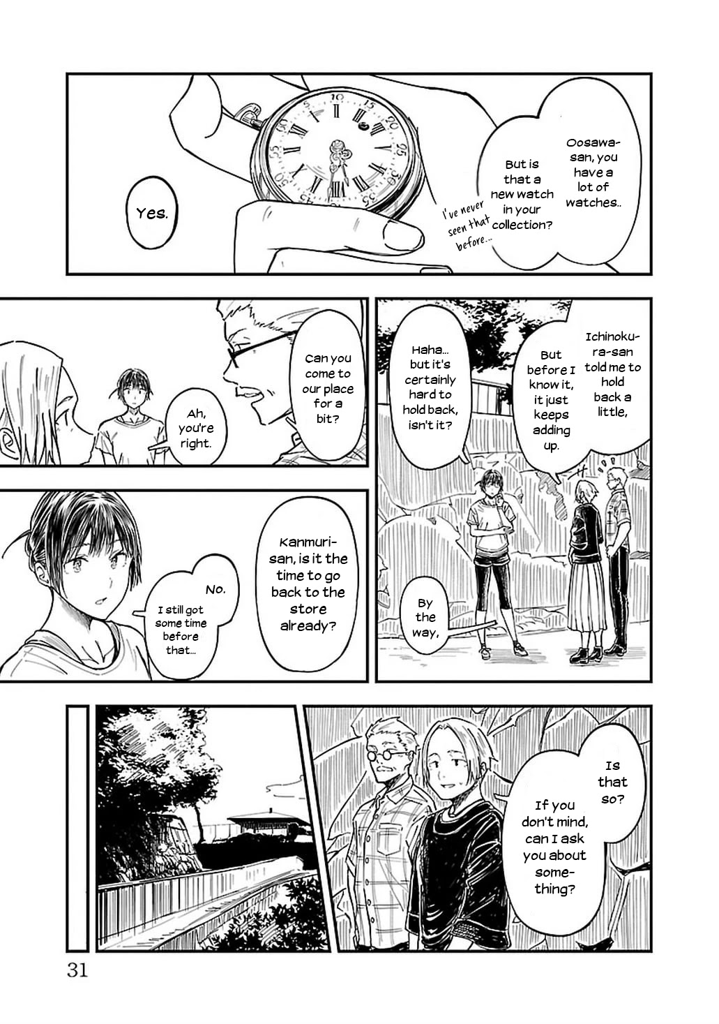 Kanmuri-san's Watch Workshop Chapter 8 page 7 - Chapter 8: The Memories of The Two of Us