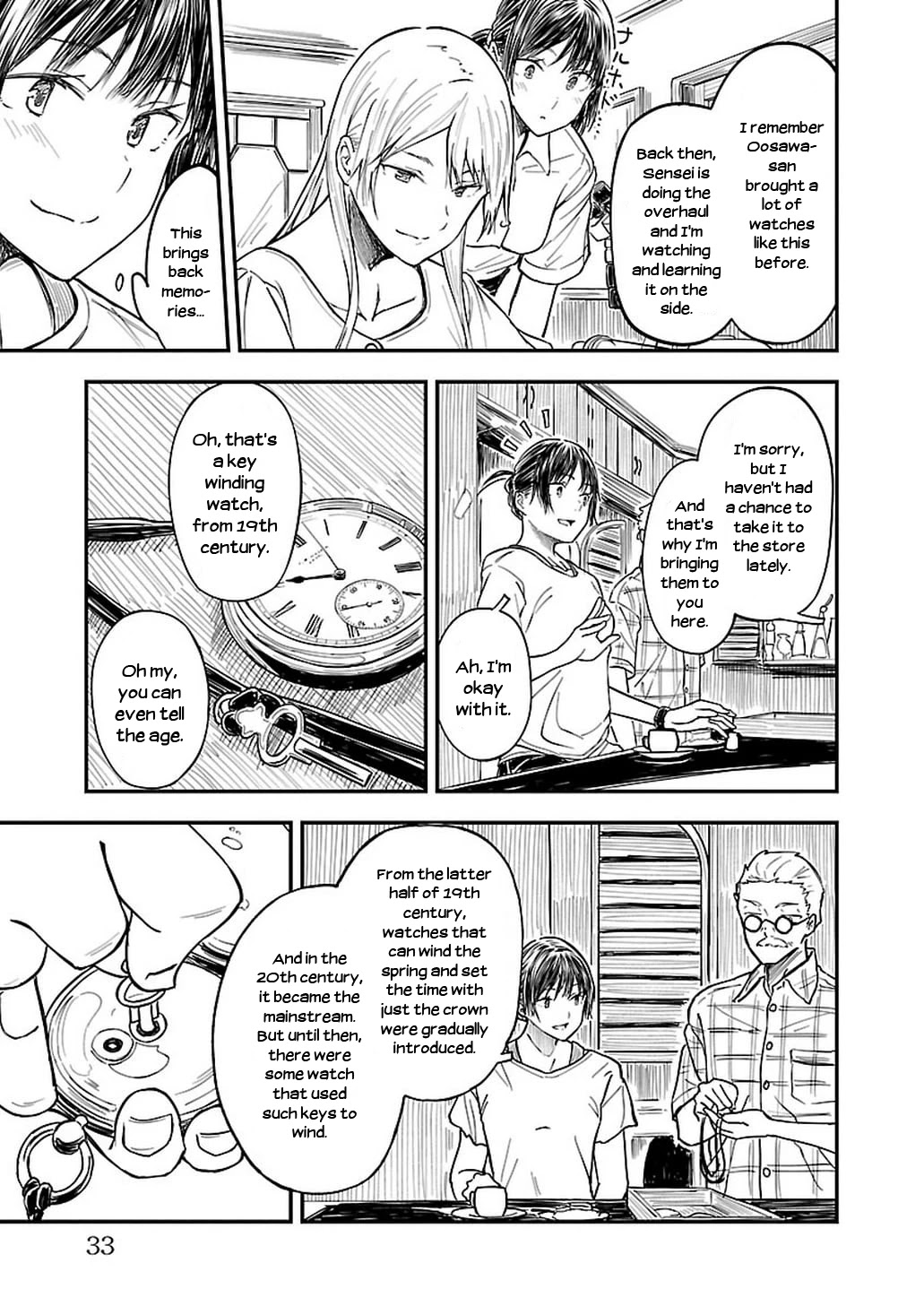 Kanmuri-san's Watch Workshop Chapter 8 page 9 - Chapter 8: The Memories of The Two of Us
