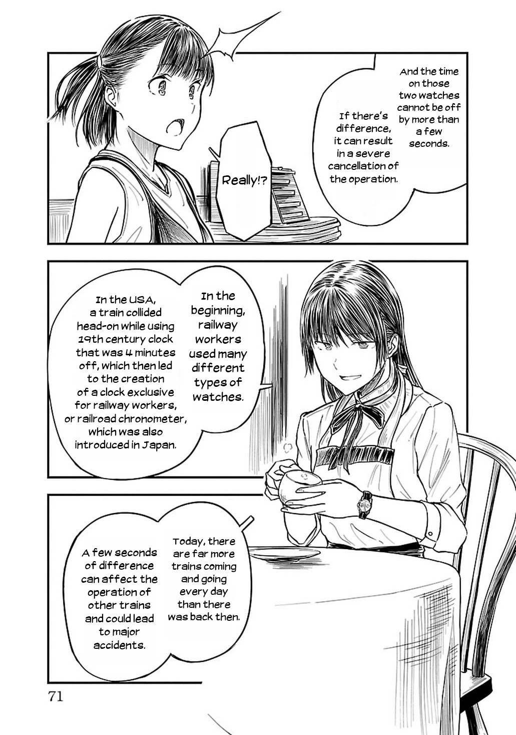 Kanmuri-san's Watch Workshop Chapter 9 page 23 - Chapter 9: Someone Who Fits The Bill
