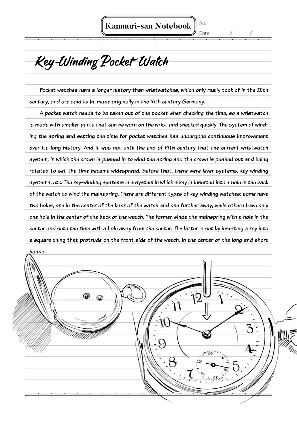 Kanmuri-san's Watch Workshop Chapter 9 page 28 - Chapter 9: Someone Who Fits The Bill