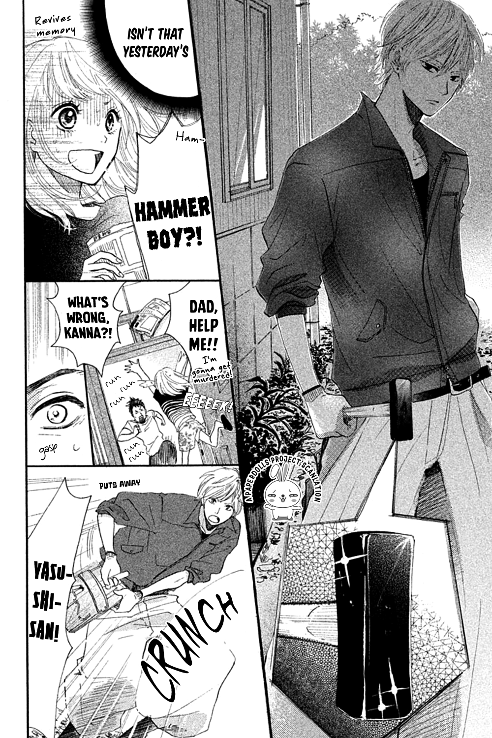 Kanna to Decchi Chapter 1.2 page 11 - Chapter 1 v2 : The Hammer Boy