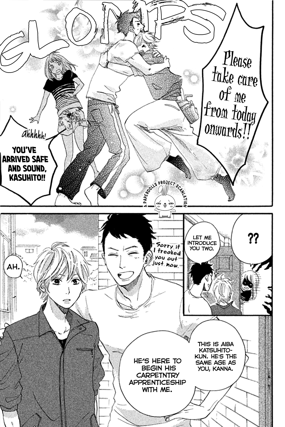 Kanna to Decchi Chapter 1.2 page 12 - Chapter 1 v2 : The Hammer Boy