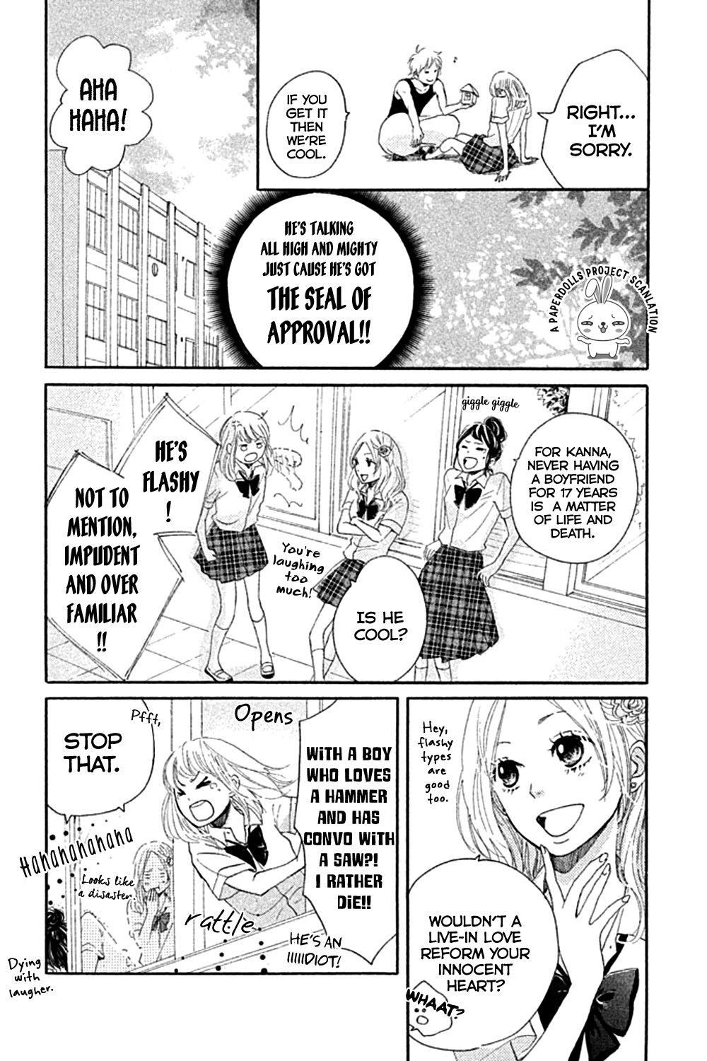 Kanna to Decchi Chapter 1.2 page 18 - Chapter 1 v2 : The Hammer Boy