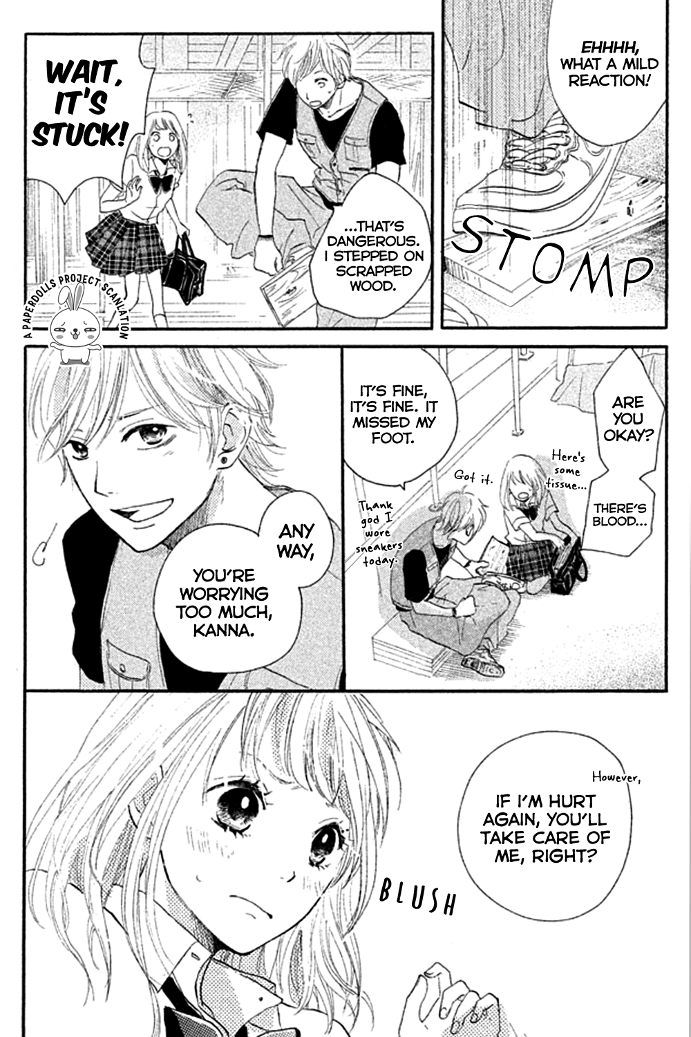 Kanna to Decchi Chapter 1.2 page 35 - Chapter 1 v2 : The Hammer Boy