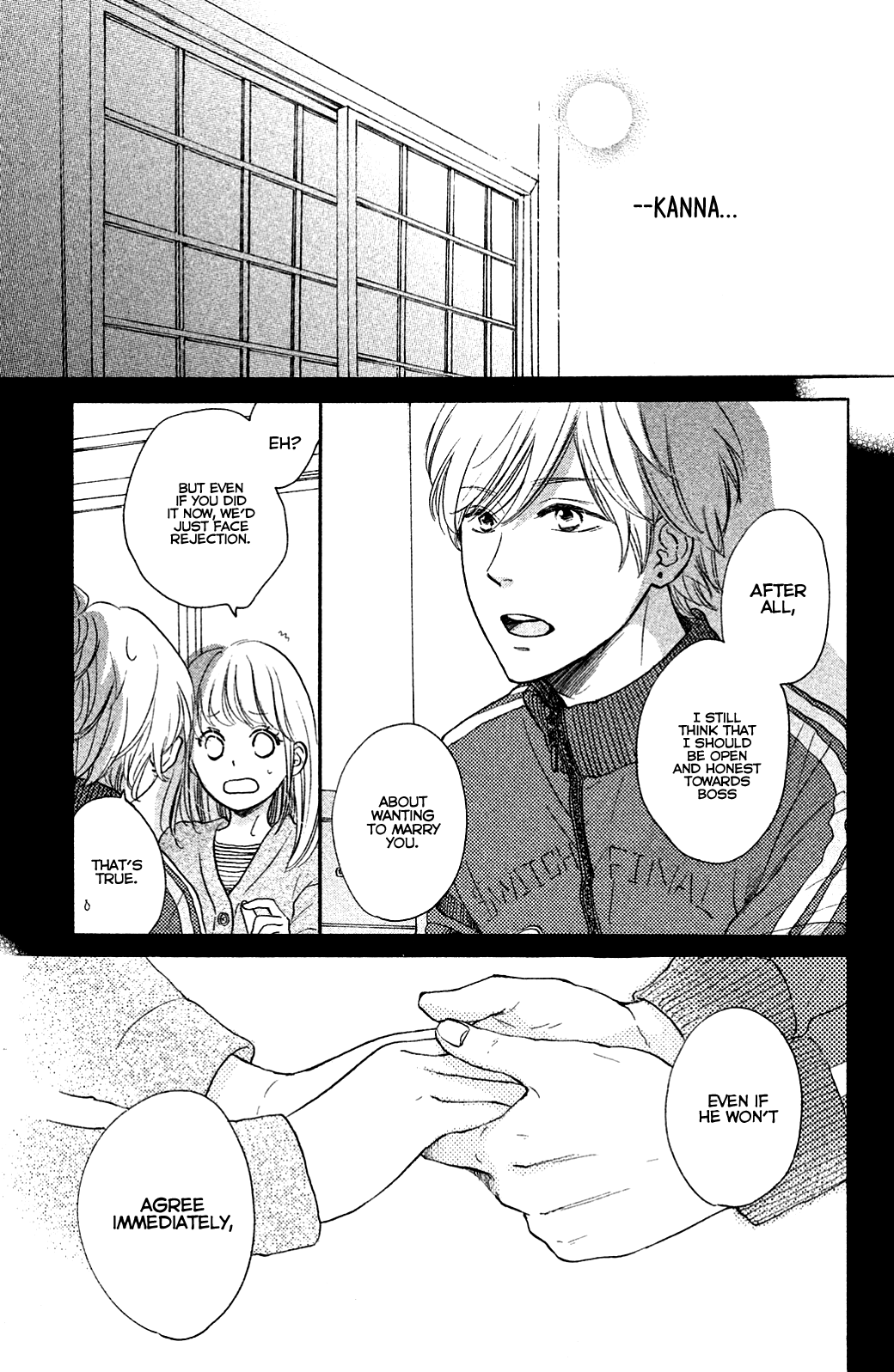 Kanna to Decchi Chapter 22 page 27 - Chapter 22: How Long More Til We're Married?