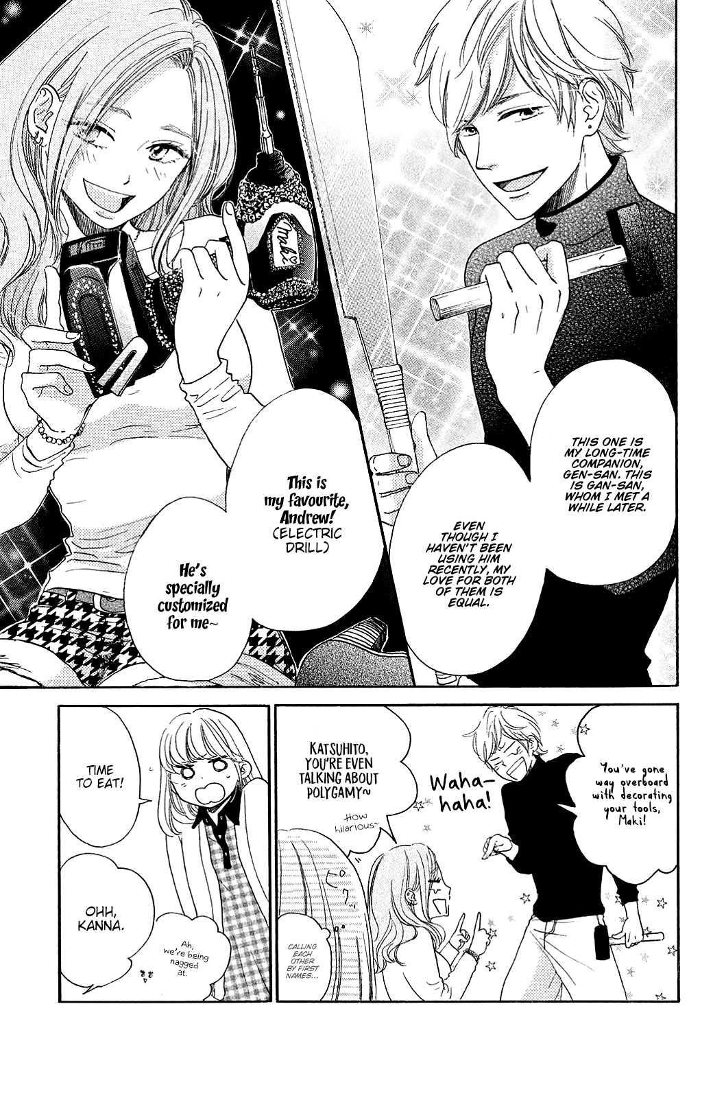 Kanna to Decchi Chapter 23 page 17 - Chapter 23: Marriage Blues-?