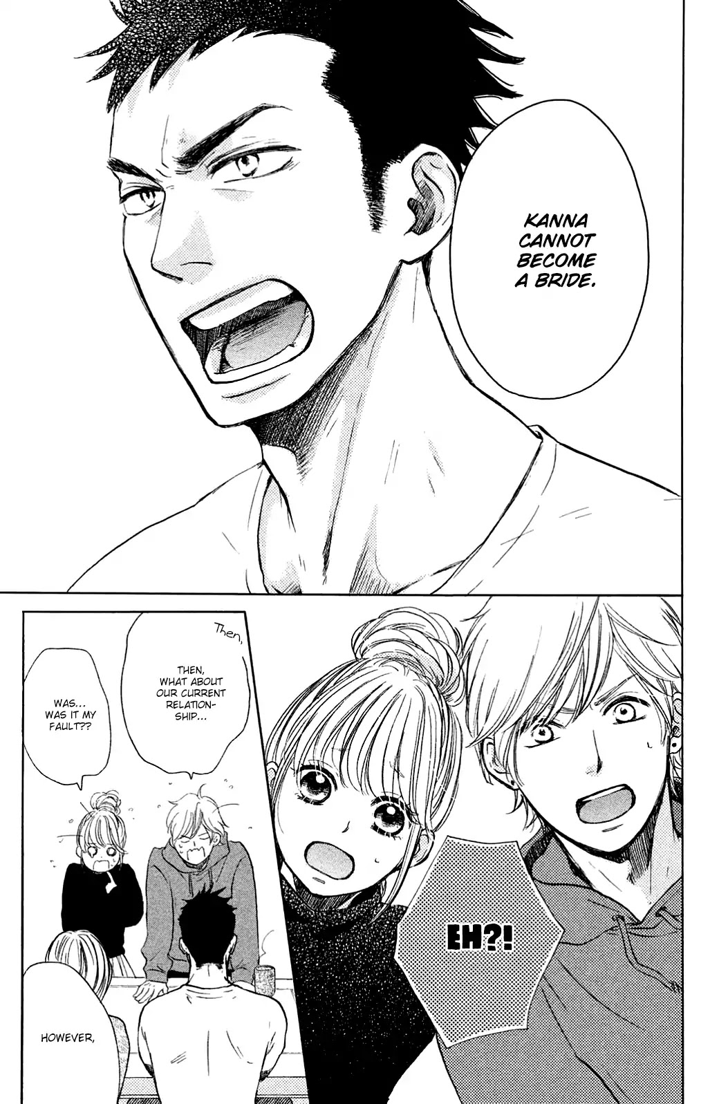 Kanna to Decchi Chapter 24 page 39 - Chapter 24: Bride's Training?