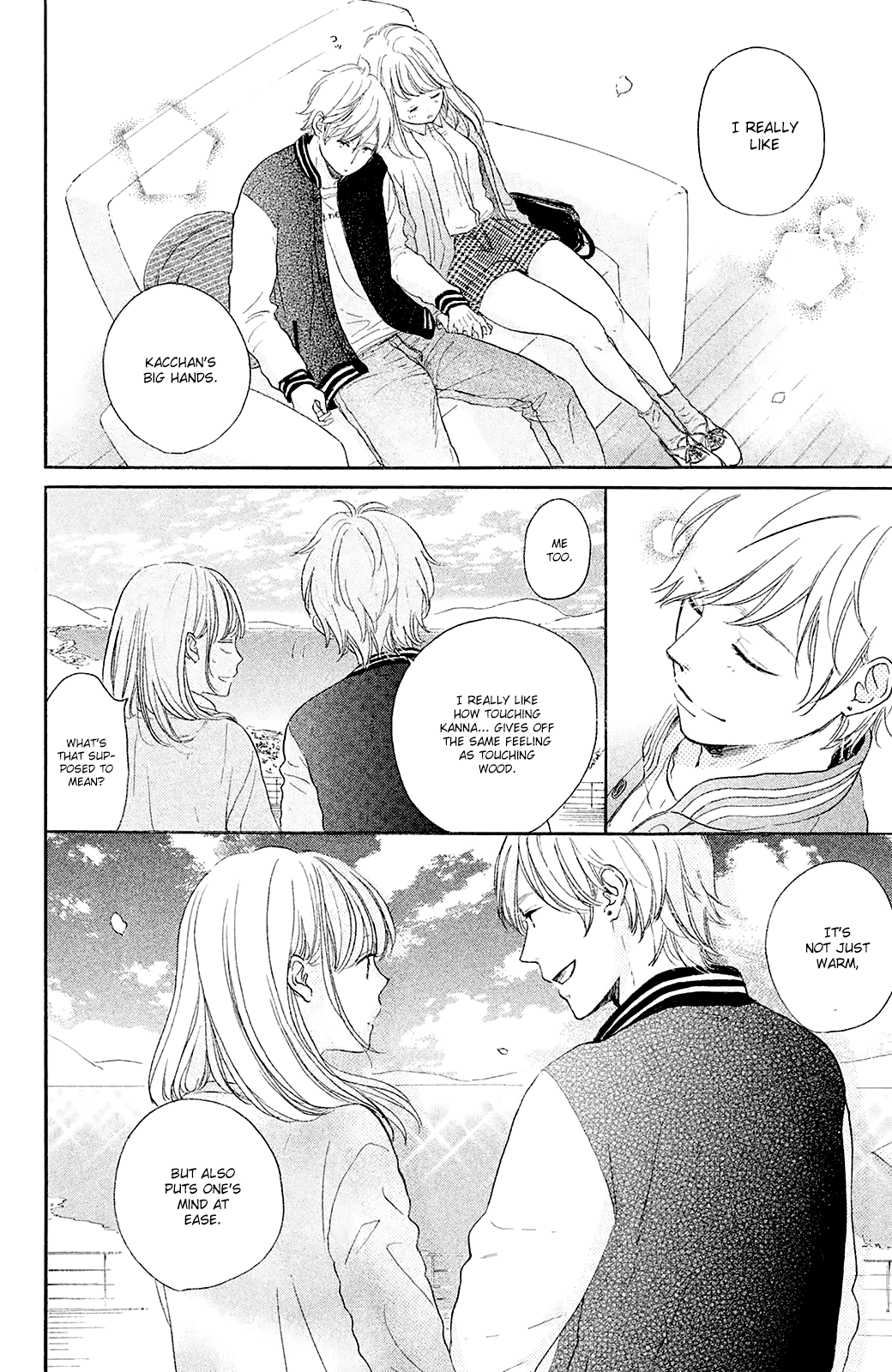 Kanna to Decchi Chapter 26 page 12 - Chapter 26: Pre-Marriage Vacation...?