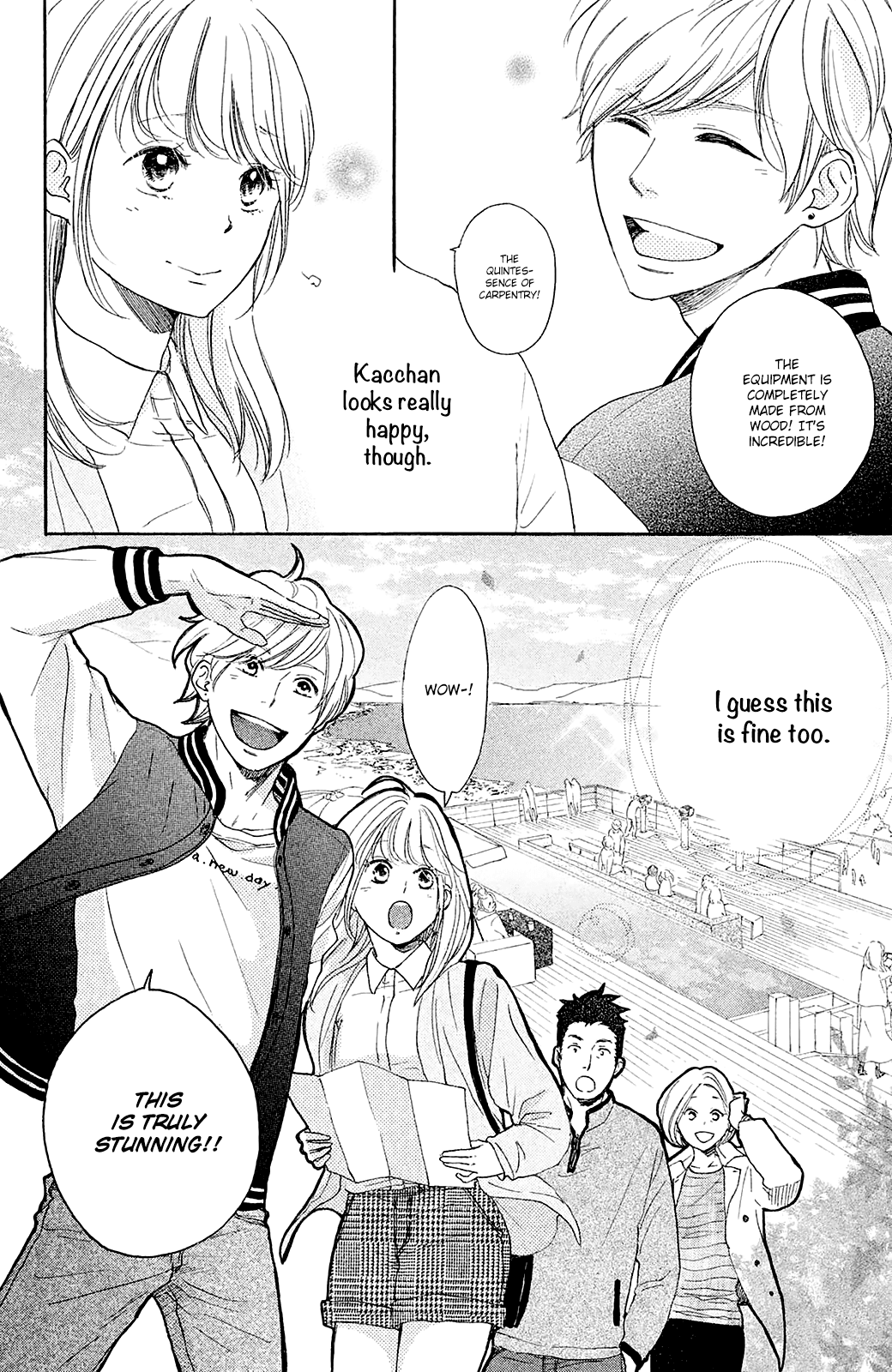 Kanna to Decchi Chapter 26 page 8 - Chapter 26: Pre-Marriage Vacation...?