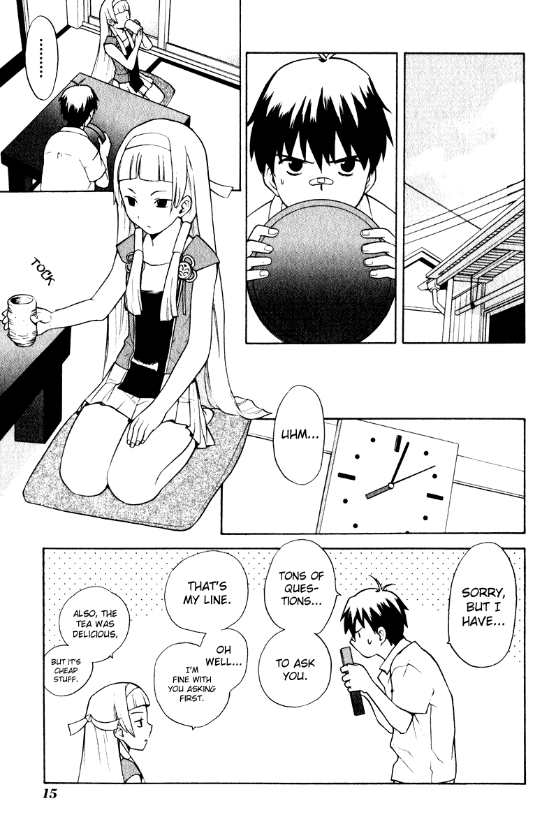 Kannagi Chapter 1 page 16 - Chapter 1 : Himorogi's Daughter