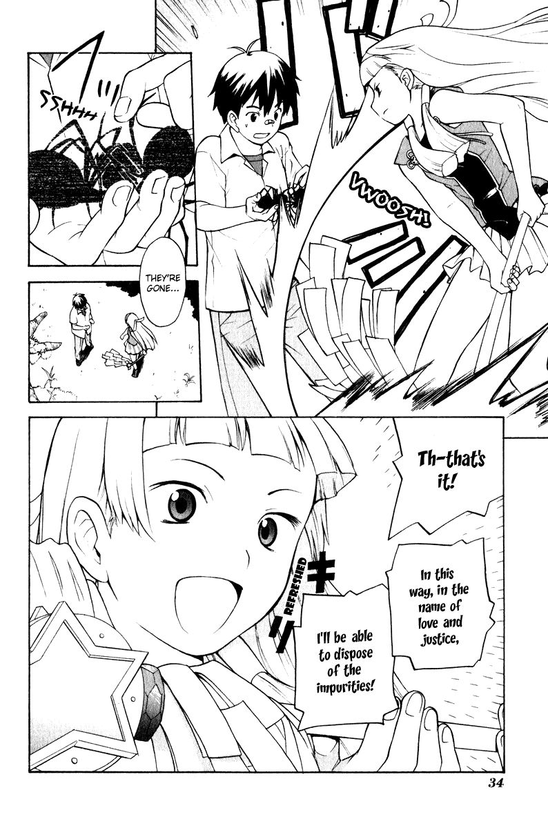 Kannagi Chapter 1 page 35 - Chapter 1 : Himorogi's Daughter