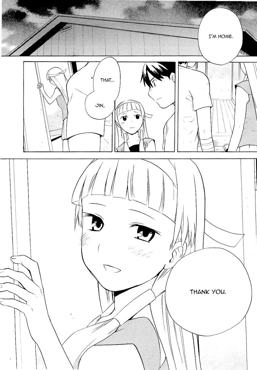 Kannagi Chapter 18 page 13 - Chapter 18: Jin Head over Heels in Love