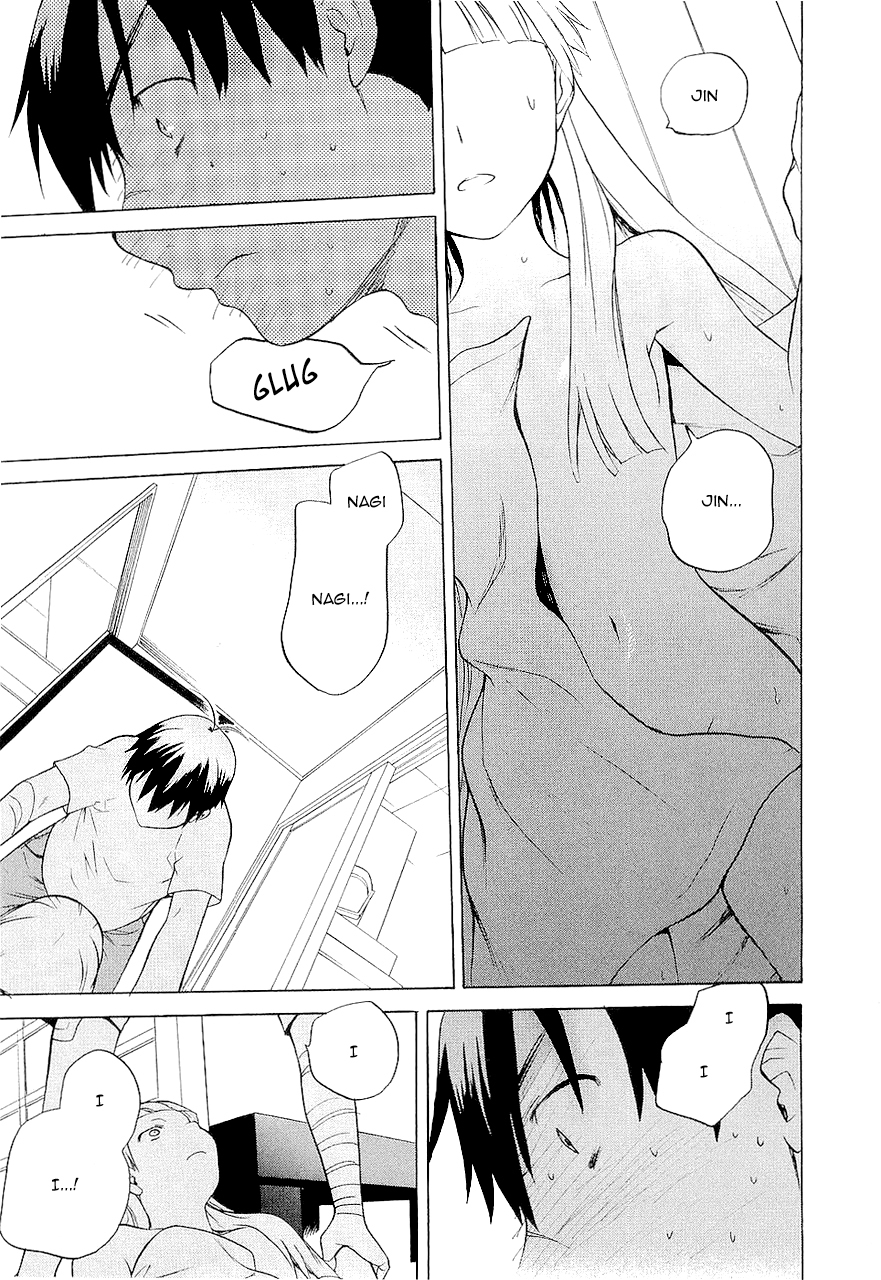 Kannagi Chapter 18 page 22 - Chapter 18: Jin Head over Heels in Love