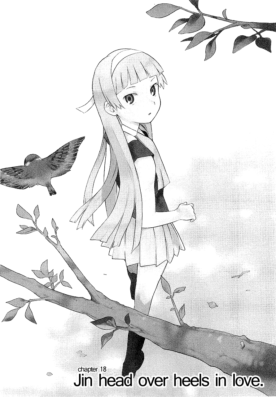 Kannagi Chapter 18 page 3 - Chapter 18: Jin Head over Heels in Love