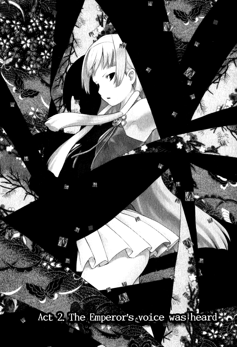 Kannagi Chapter 2 page 1 - Chapter 2 : The Emperor's Voice Was Heard