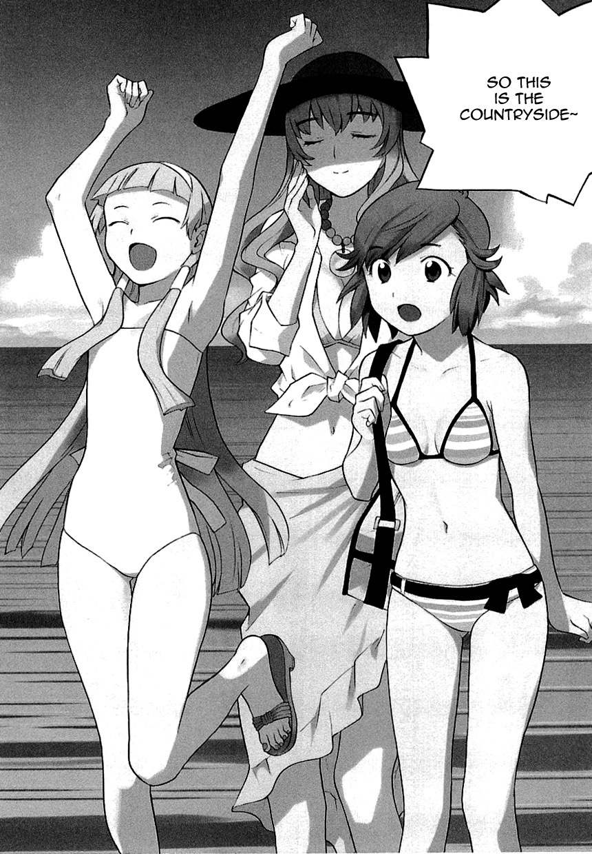 Kannagi Chapter 21 page 2 - Chapter 21: When Girlfriend and Boyfriend Change into Swimsuits