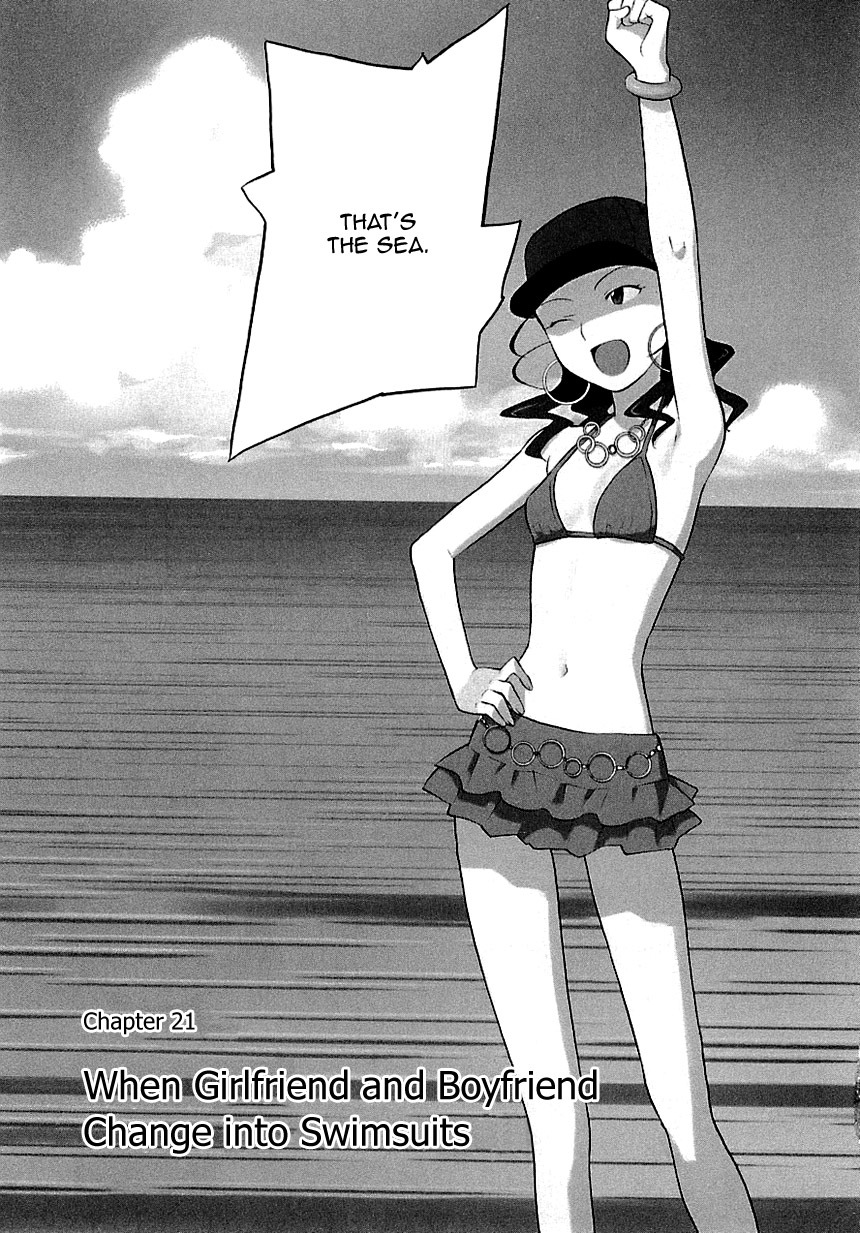 Kannagi Chapter 21 page 3 - Chapter 21: When Girlfriend and Boyfriend Change into Swimsuits