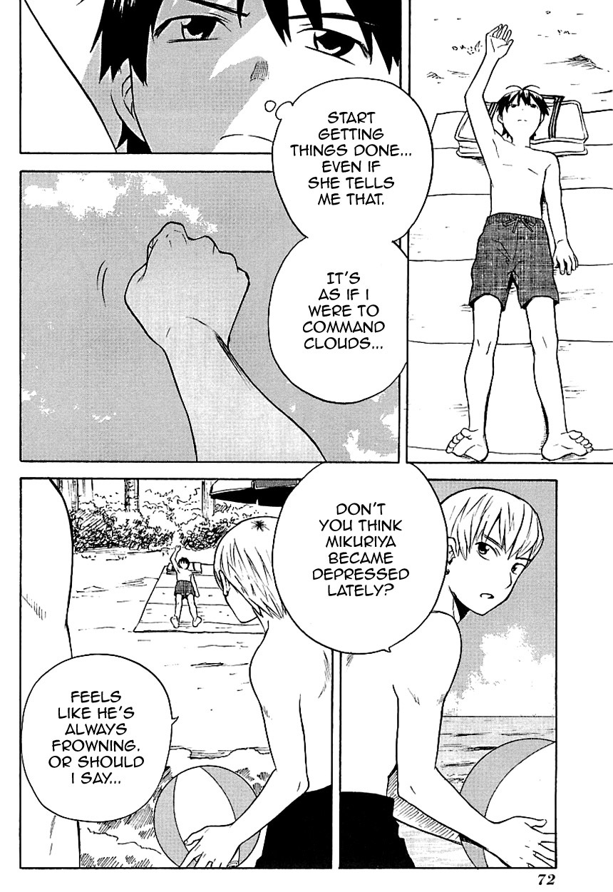Kannagi Chapter 21 page 9 - Chapter 21: When Girlfriend and Boyfriend Change into Swimsuits