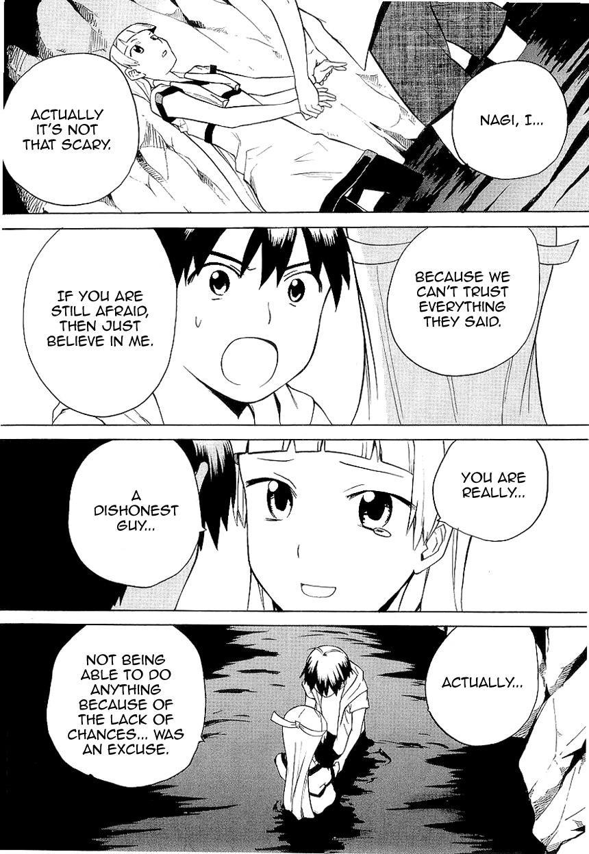 Kannagi Chapter 24 page 20 - Chapter 24: Sea Dragon's Shadow in the Ocean Sunrise