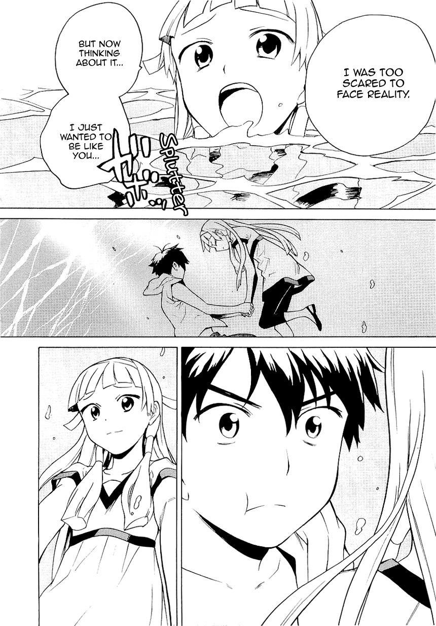 Kannagi Chapter 24 page 21 - Chapter 24: Sea Dragon's Shadow in the Ocean Sunrise