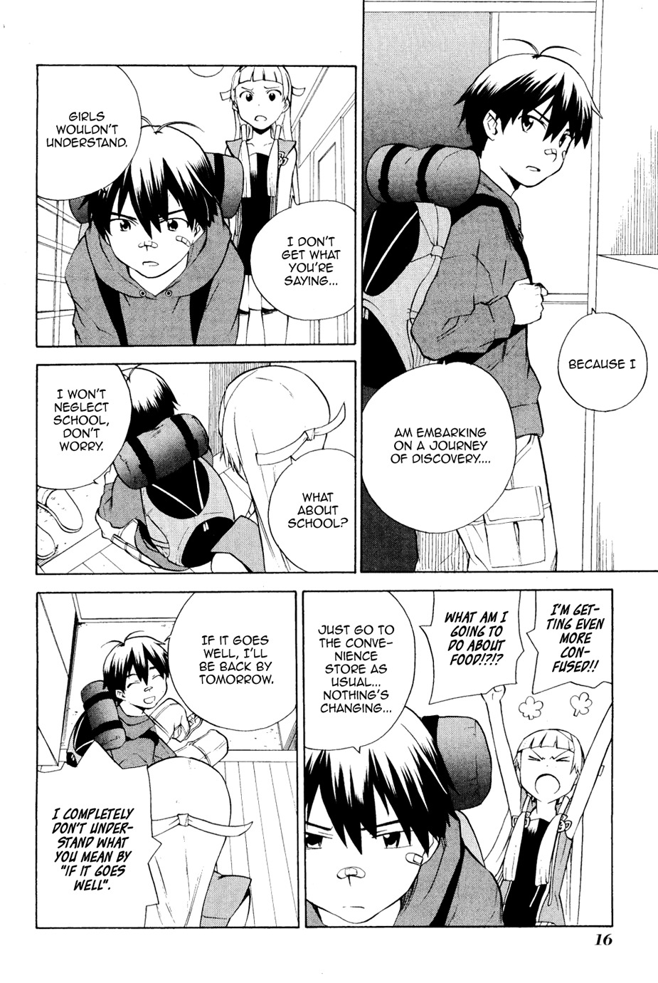 Kannagi Chapter 29 page 18 - Chapter 29: An ON/OFF Switch for a Calling