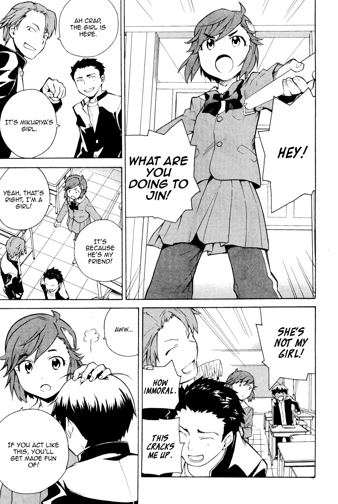 Kannagi Chapter 30 page 17 - Chapter 30: My Truthfully Embarassing Past
