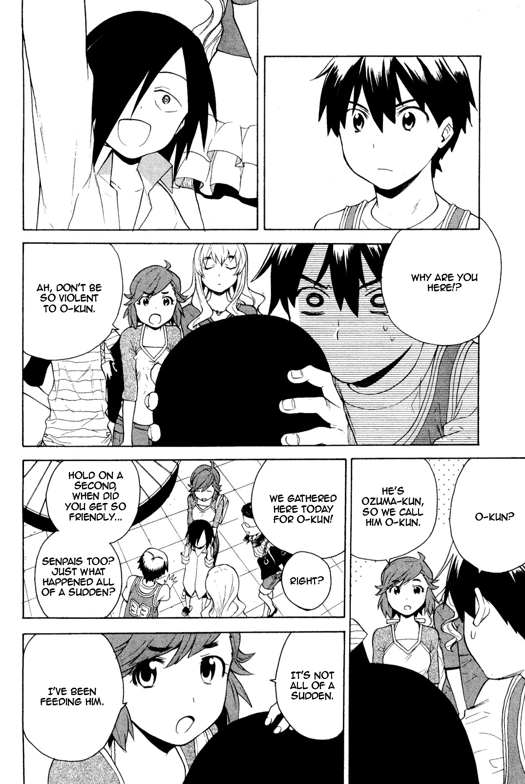 Kannagi Chapter 33 page 10 - Chapter 33: Playing with O-kun